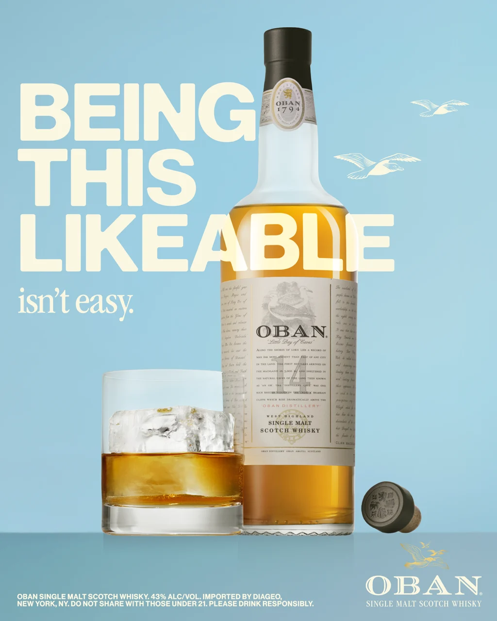 Oban Launches ‘Being This Likeable Isn’t Easy’ Campaign
