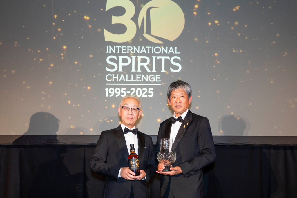 Two men at the awards