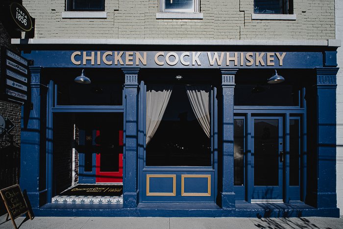 Louisville Chicken Cock Louisville Circa 1856 store front