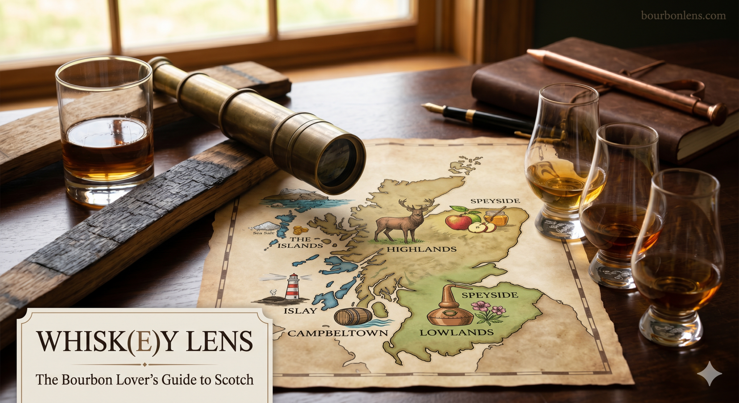 Whisk(e)y Lens Debuts ‘The Ultimate Guide to Scotch’ for Bourbon Enthusiasts