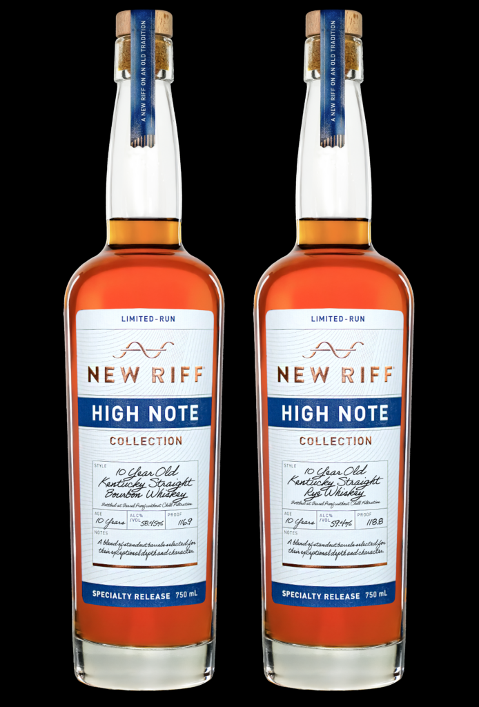 New Riff Rye and Bourbon 10 Year old Expression